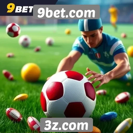 Diversidade de jogos disponíveis no 9bet.com