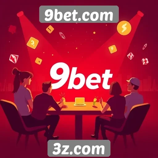 Interação social e comunidade no site 9bet.com